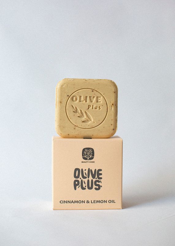 Olivensåpe, kanel og sitron