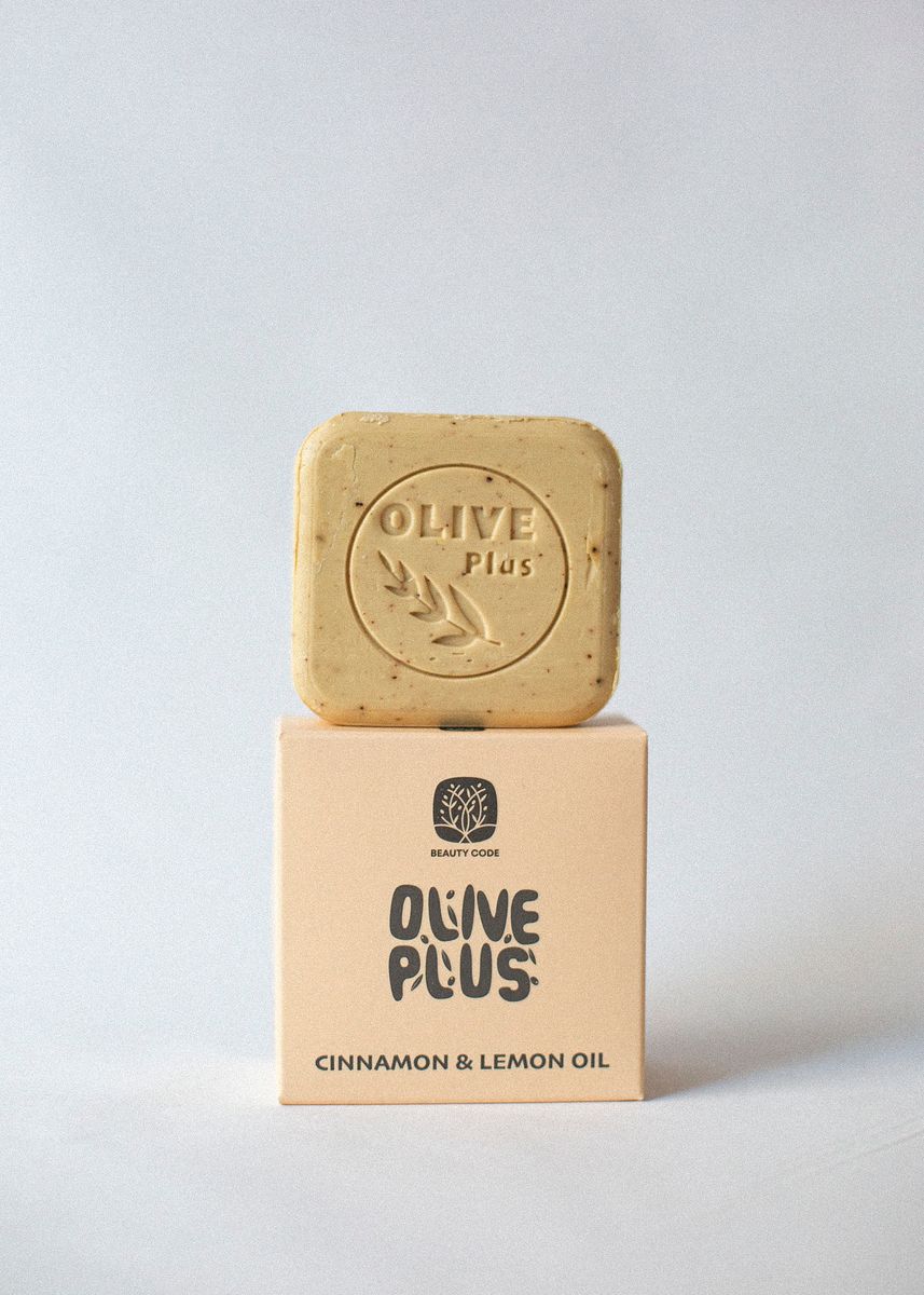 Olivensåpe, kanel og sitron
