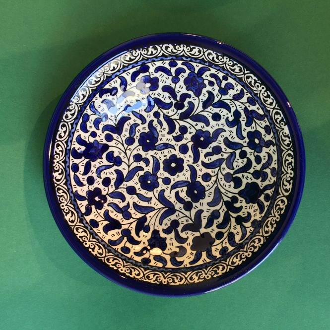 Hovedbilde Keramikkskål, blå 20 cm