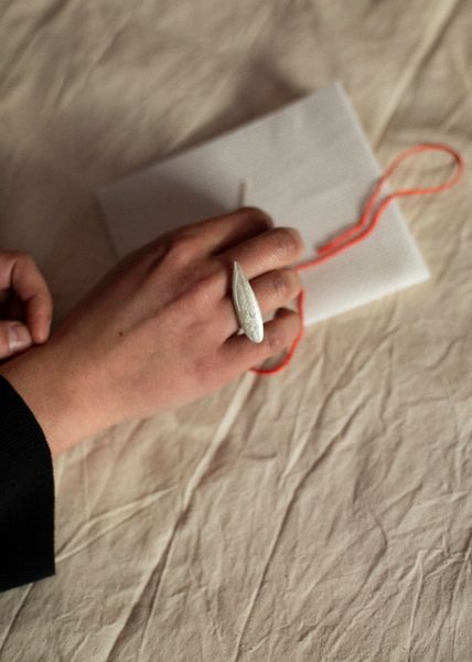 Hovedbilde Ring - Olivenblad