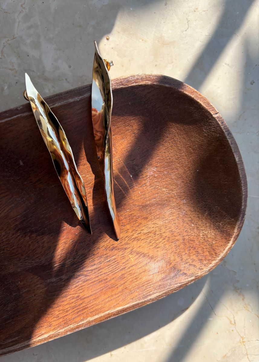 Øredobber - Olive Leaf